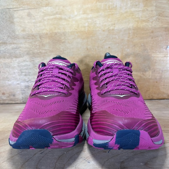 Hoka One One Torrent 2 Womens Size 9.5 Trail Running Shoes Festival Fuchsia - Picture 2 of 10